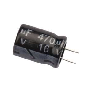 Capacitor Electrolítico 470 MF 16 V.