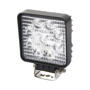 Luz de trabajo ultra brillante, 9 LED, 1500 lumen, 12-24 VCD
