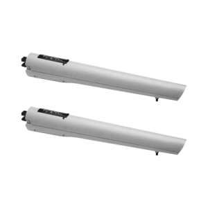 Kit de Operadores FAAC S418 para Puertas Abatibles de hasta 2.7m y 300Kg / Con Capacidad de Respaldo de Baterías y Desbloqueo Manual