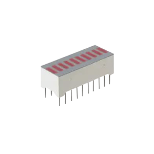 Barra Gráfica de 10 segmentos LED Rojos tipo LTA-1000