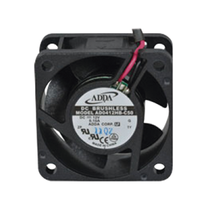 Ventilador Axial de 40 X 40 X 20 mm, Rodamiento de Baleros, Cables de 30 cm, 12 Vcd, 100 mA, 8.8 CFM.