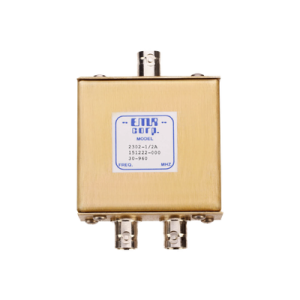 Divisor de Potencia EMR de 2 Vías, 30-960 MHz, 0.5 Watt, Conectores BNC Hembra.