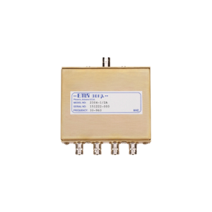 Divisor de Potencia EMR de 4 Vías, 30-960 MHz, 0.5 Watt, Conectores BNC Hembra.