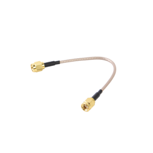 Jumper de 14.5 cms (RG-316) n conectores para equipos ROCKET cos SMA macho inversos.
