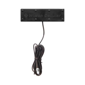 Antena de bajo perfil para repetidor-amplificador de señal celular.