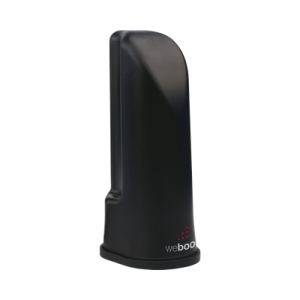 Antena de escritorio tipo cilindro color negra. Cubre las bandas de frecuencia celular. Especial para amplificadores y dispositivos celulares 4G y 3G. Con 1.52 m de cable RG-174 y con conector SMA macho.