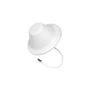 Antena Tipo Domo| 698-960/1710-2700 MHz, 2/4 dB | 75 Ohm, con conector F Hembra.