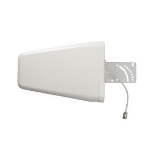 Antena Direccional de Banda Ancha de Alto Desempeño, 698-960 MHz / 1695-2700 MHz, conector N hembra. 50 Ohm de impedancia.