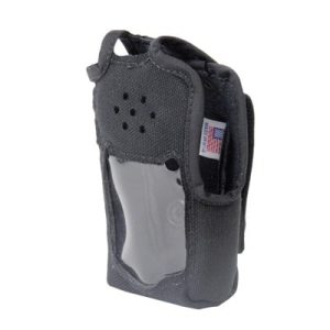 Funda de Nylon, lazo-cinto, capuchón con broches / botones y visor frontal para IC-F50/F50V, IC-F60/F60V.