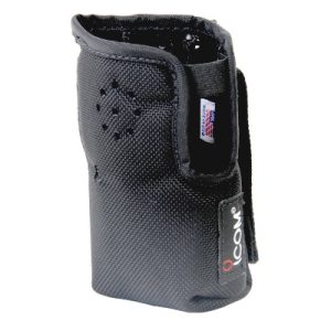 Funda de Nylon con lazo para cinto y correa en antena, para IC-F3103D, IC-F4103D, IC-F3210D, IC-F4210D.