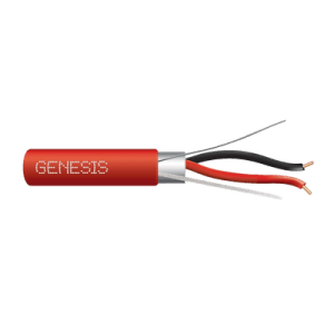 Bobina de Cable 2 x 14 AWG FPLR / Blindado / 305 metros