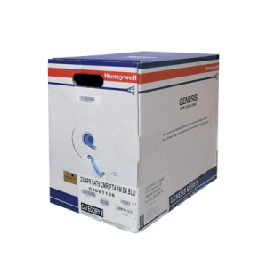 Bobina de cable de 305 metros, UTP Cat6 Riser, de color Azul, UL, CMR, probado a 350 Mhz, para aplicaciones de CCTV / redes de datos/ IP megapixel / control rs485