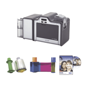 Kit Impresora de Alta Resolución HDP5000 / Un Lado/ Incluye Ribbon, Film y Software/ 3 Años Garantía