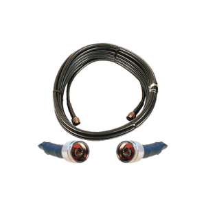 Jumper Coaxial de 50 Ohm con Cable Wilson-400 | Conector N Macho en los extremos | 15.24 metros de longitud.