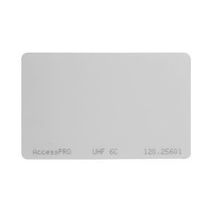 Tag UHF tipo Tarjeta para lectoras de largo alcance 900 MHZ / EPC GEN 2 / ISO 18000 6C / No imprimible / NO incluye porta tarjeta