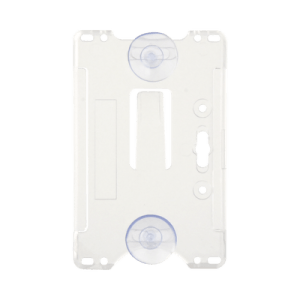 Porta tarjeta de plastico ABS / Transparente / Compatible con tarjetas ACCESSCARDEPC / PROCARDX