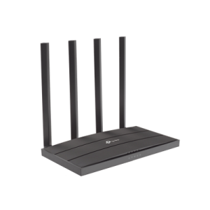 Router inalámbrico AC Wave 2 1900 doble banda 1 puerto WAN 10/100/1000 Mbps y 4 puertos LAN 10/100/1000 Mbps, MIMO 3X3, Beamforming