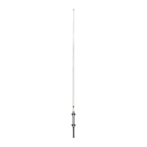 Antena base de Fibra de Vidrio, 151 - 158 MHz, Extremadamente resistente.