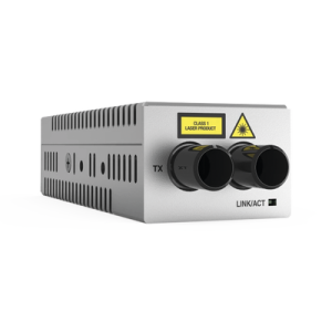 Mini convertidor de medios de cobre a fibra de escritorio 1000TX a 1000SX conector ST