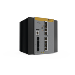 Switch Industrial Administrable Capa 3 de 8 Puertos 10/100/1000 Mbps + 4 Puertos SFP