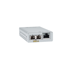 Convertidor de medios Gigabit Ethernet a fibra óptica, conector SC, multimodo (MMF), distancia de 220 hasta 500 m