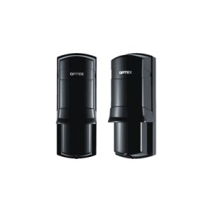 Barrera fotoelectrica de 100 metros con la mejor tecnologia de deteccion de patrones para reducir falsas alarmas / Alámbrico / 2 rayos / compatible con cualquier panel de alarma