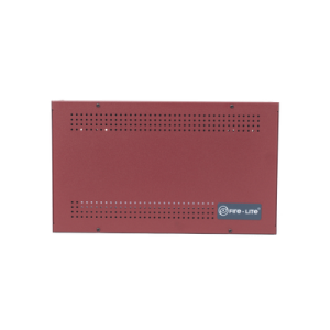 Gabinete para dos baterías de respaldo de 18 AH. Aplicaciones para sistemas de detección de incendio (FAS).