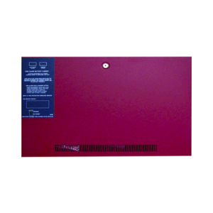 Gabinete para dos baterías de respaldo de 55 AH. Para aplicaciones en sistemas de detección de incendio (FAS).