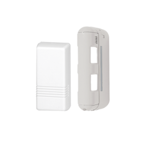 Detector de movimiento inalámbrico de doble cobertura, ideal para lugares angostos, fachadas o generar bardas virtuales hasta 24 metros / Incluye Transmisor 5816 para paneles Honeywell