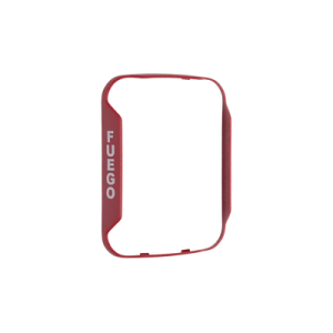 Bisel para Bocinas y Bocinas-Estrobos de Montaje en pared / Color Rojo / Texto en Español / Paquete con 5 Piezas