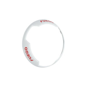 Bisel para Estrobos y Sirenas-Estrobos de Montaje en Techo / Color Blanco / Texto en Español / Paquete con 5 Piezas