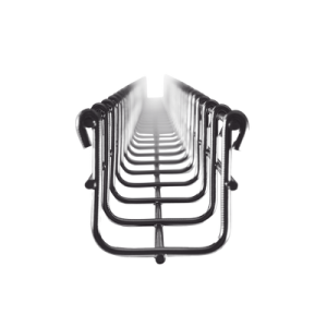 Charola tipo malla 54/50 mm, con acabado Electro Zinc, tramo 3 m