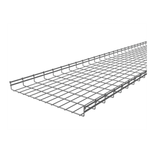 Bandeja tipo malla 54/600 con acabado Electro Zinc, hasta 516 cables Cat6,  tramo 3 m