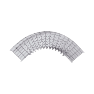 Curva pre-fabricada de 90 grados 54/200 mm de ancho