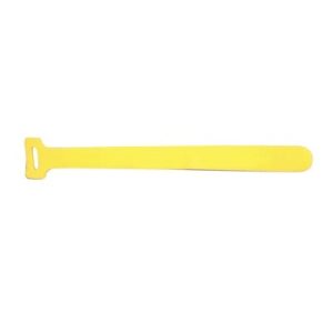 Amarre de contacto,  color amarillo, 150 x 12mm (5pzs) (4300-02022)