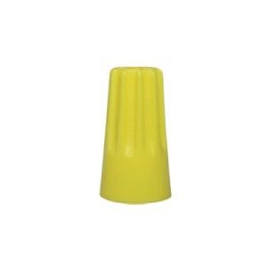 Conector color amarillo 14 x 24mm (100pzs) (3901-01001)