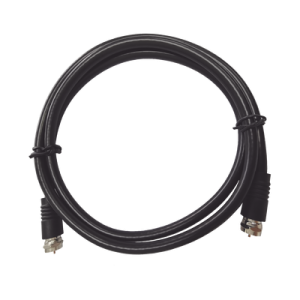 Conector Cable Coaxial / F Macho a F Macho / 30 Centimetros / Cable RG6
