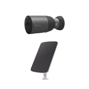 Kit de Camara de Batería Recargable (No Cables) / WiFi / Memoria Micro SD / Incluye 1 pieza de CS-BC1C y 1 Pieza de CS-CMT-SOLARPANEL-C
