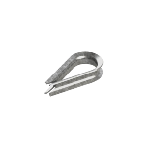 Guardacabos/cuello 3/8" acero electro galvanizado