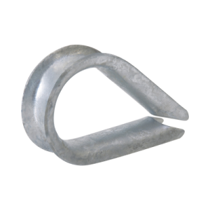 Guardacabos/cuello 3/4" acero electro galvanizado