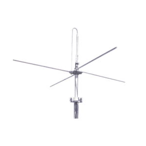 Antena Base VHF, con Plano de Tierra, Rango de Frecuencia 144-174 MHz.