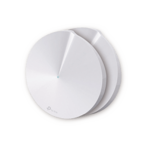 KIT de sistema inalámbrico Deco M5 mesh para hogar, doble banda AC, doble puerto Gigabit, 4 antenas internas con seguridad de HomeCare gratuito por 3 años