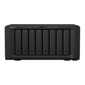 Servidor NAS de escritorio con 8 bahías / Expansible a 18 bahías / Hasta 256 TB / 4GB de RAM