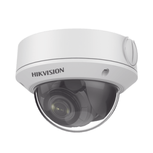 Domo IP 4 Megapixel / Lente Mot. 2.8 - 12 mm / 30 mts IR / H.265+ / Micro SD 256 GB / Exterior IP67 / IK10 / WDR 120 dB / Metal / PoE