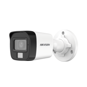 Bala TurboHD 2 Megapíxeles Híbrida B/N - Color VU / IR 25 MTS / Lente 2.8 mm / Luz Blanca 20 mts / Exterior IP67 / Microfono Interconstruido / dWDR