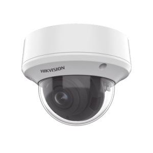 Domo TURBOHD 5 Megapixel / Lente Motorizado 2.7 - 13.5 mm / IR EXIR 40 mts / TVI-AHD-CVI-CVBS / IK10 / IP67 / dWDR / 12 VCD / 24 VCA