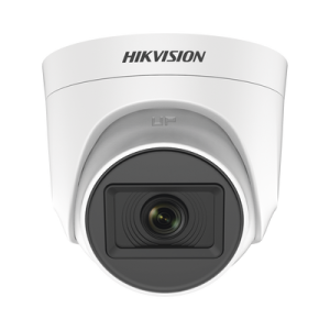 AUDIO POR COAXITRON / Domo TurboHD 5 Megapixel / Lente 2.8 mm / 20 mts IR EXIR / 4 Tecnologías / dWDR / Interior