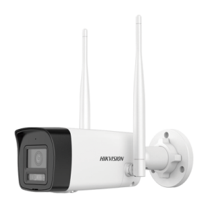 Bala IP 4 Megapixel / Lente 2.8 mm / 30 mts IR / Exterior IP66 / Wi-Fi / WDR 120 dB / H.265 / Micrófono y Bocina Interconstruido / MicroSD