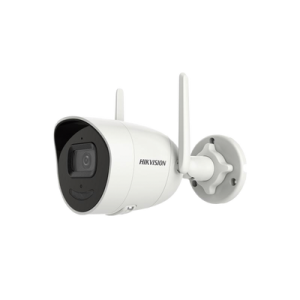 Bala IP 4 Megapixel / Lente 2.8 mm / 30 mts IR / Exterior IP66 / Wi-Fi / WDR 120 dB / Soporta Micro SD / H.265+ / Micrófono y Bocina Interconstruido