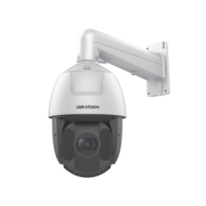 Domo PTZ IP 4 Megapixel / 25X Zoom / 150 mts IR / DARKFIGHTER / Exterior IP66 / WDR 120 dB / Hi-PoE / Entrada y Salida de Audio y Alarmas
